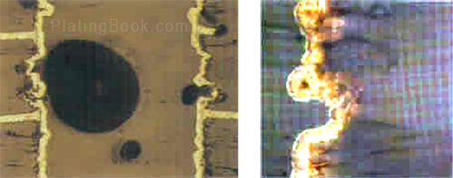 孔壁粗糙度切片图