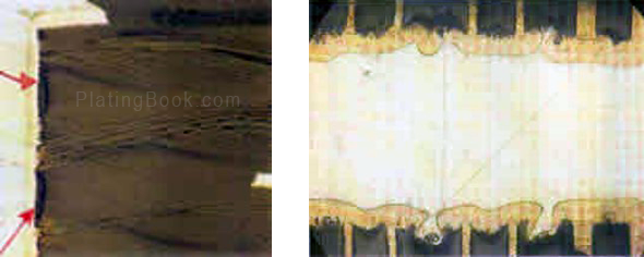 漂锡试验切片图