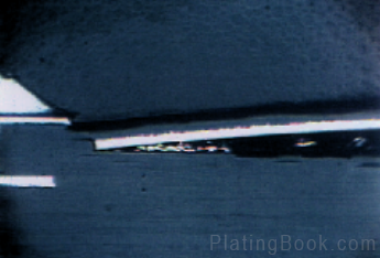 分层起泡的线路板切片图