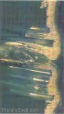 玻织纱束的断裂而造成的渗铜 玻织纱束的断裂而造成的渗铜