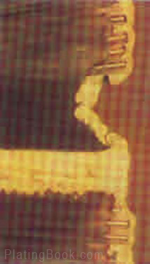 沉铜制程造成的铜瘤切片图