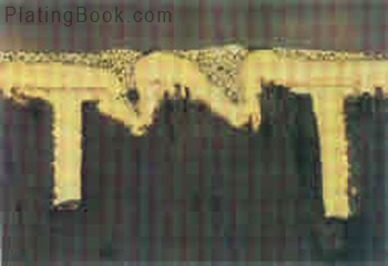 钉头的拒收标准示意图 钉头的拒收标准示意图