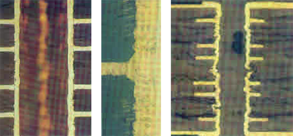 线路板钉头切片图 线路板钉头切片图