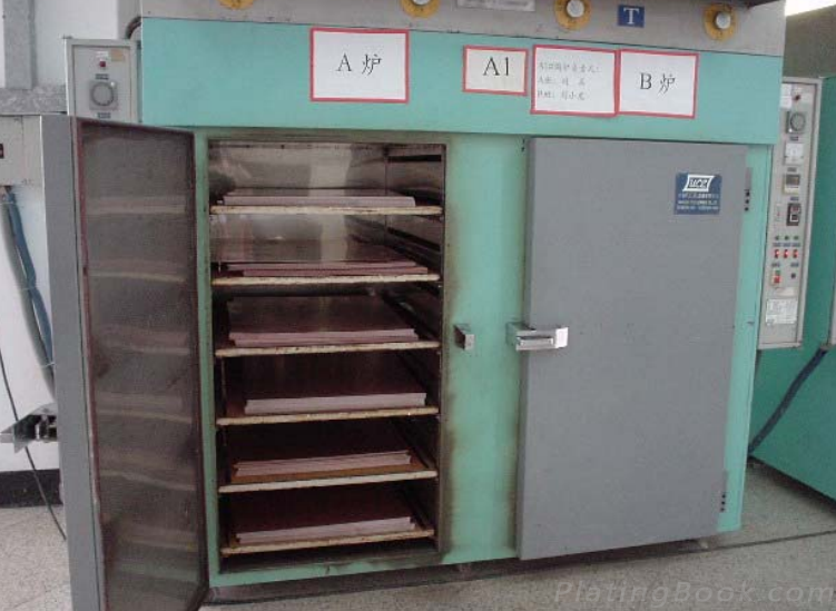 开料后进行焗板 开料后进行焗板